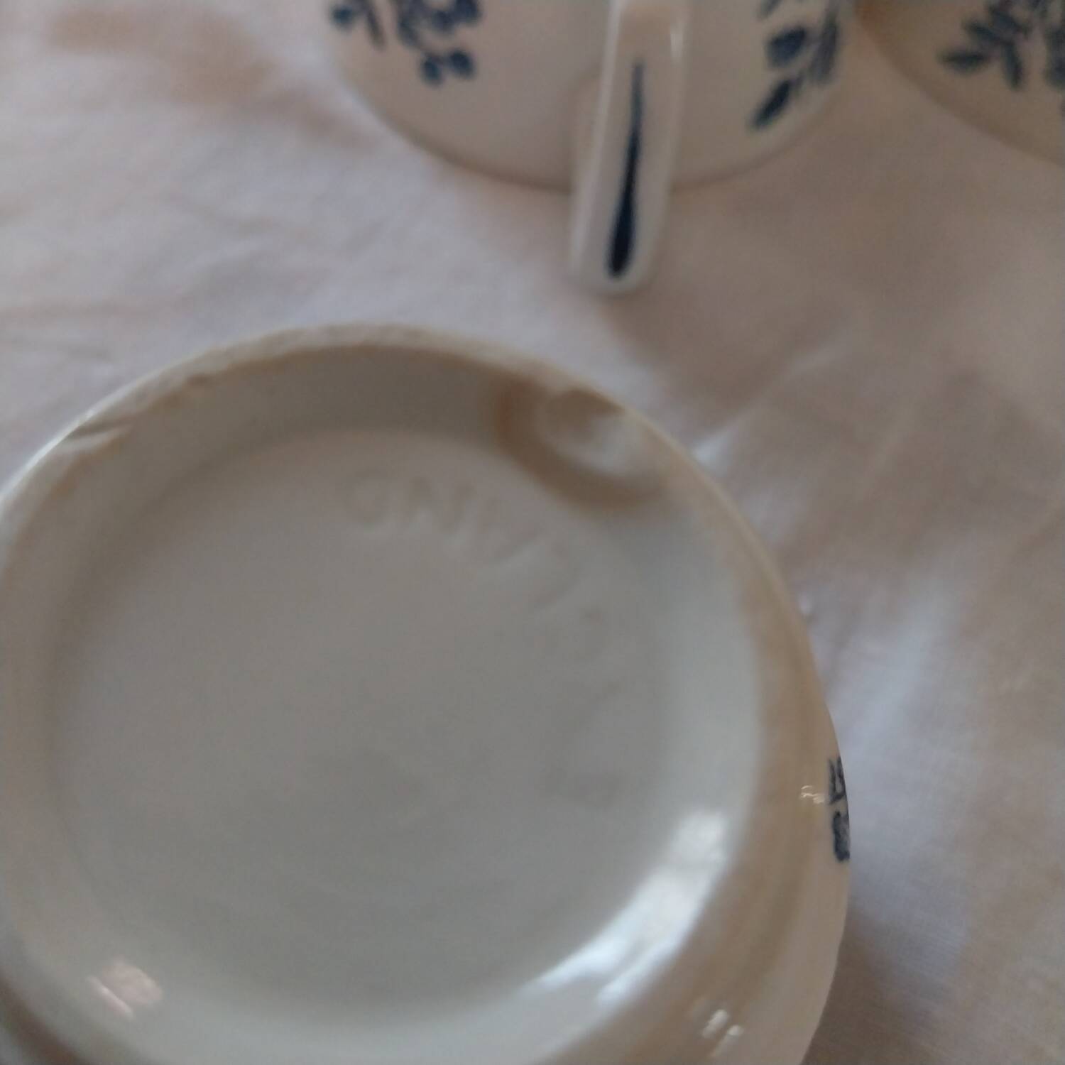 Ridgway English Cups and Saucers