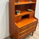 Scandinavian teak secretary desk, 1960s