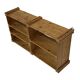 Vintage Wall shelf rack Pine wood 70s minimalist design