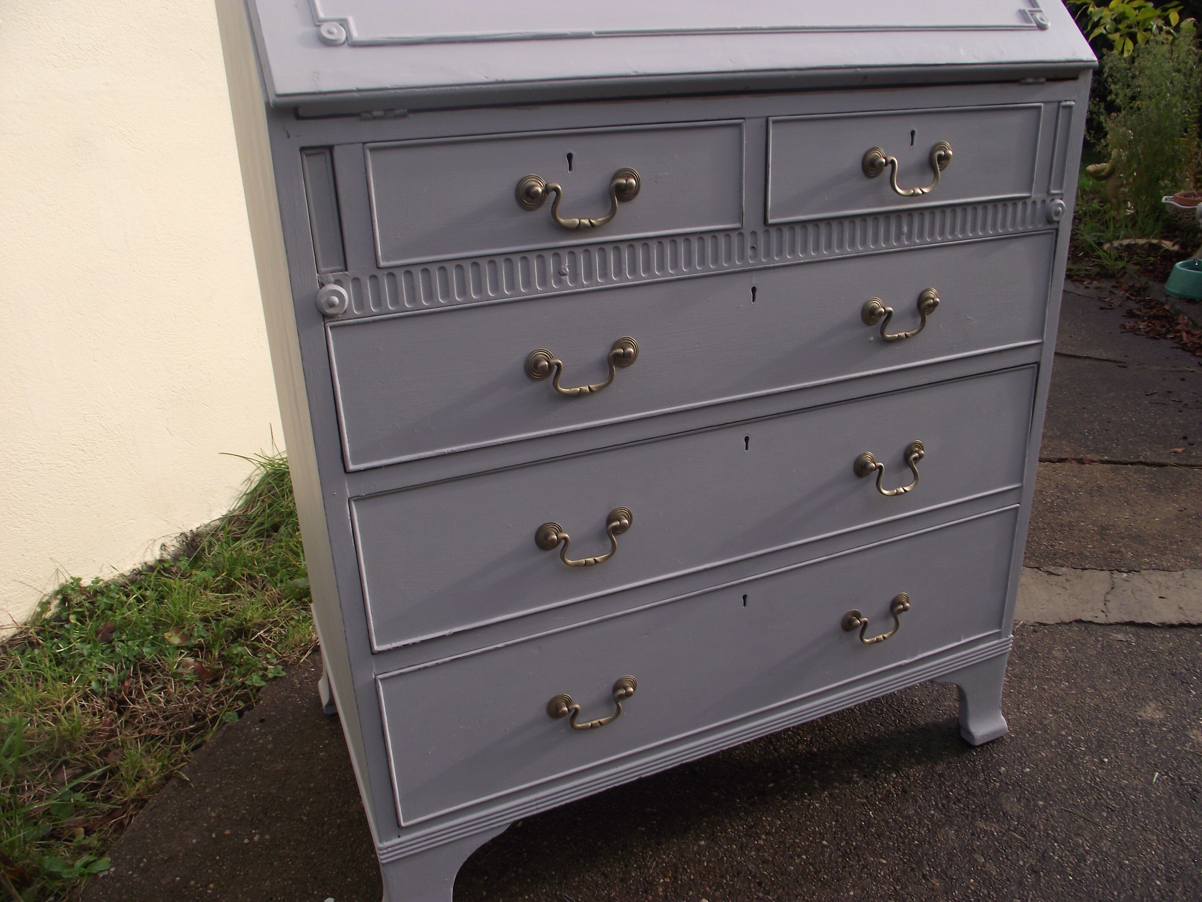 Painted English scriban office