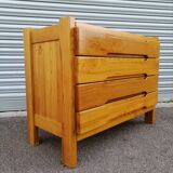 Commode en orme maison Regain