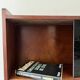 Glass-fronted bookcase by D.Rozaffy, Meuble Oscar edition, 1960s