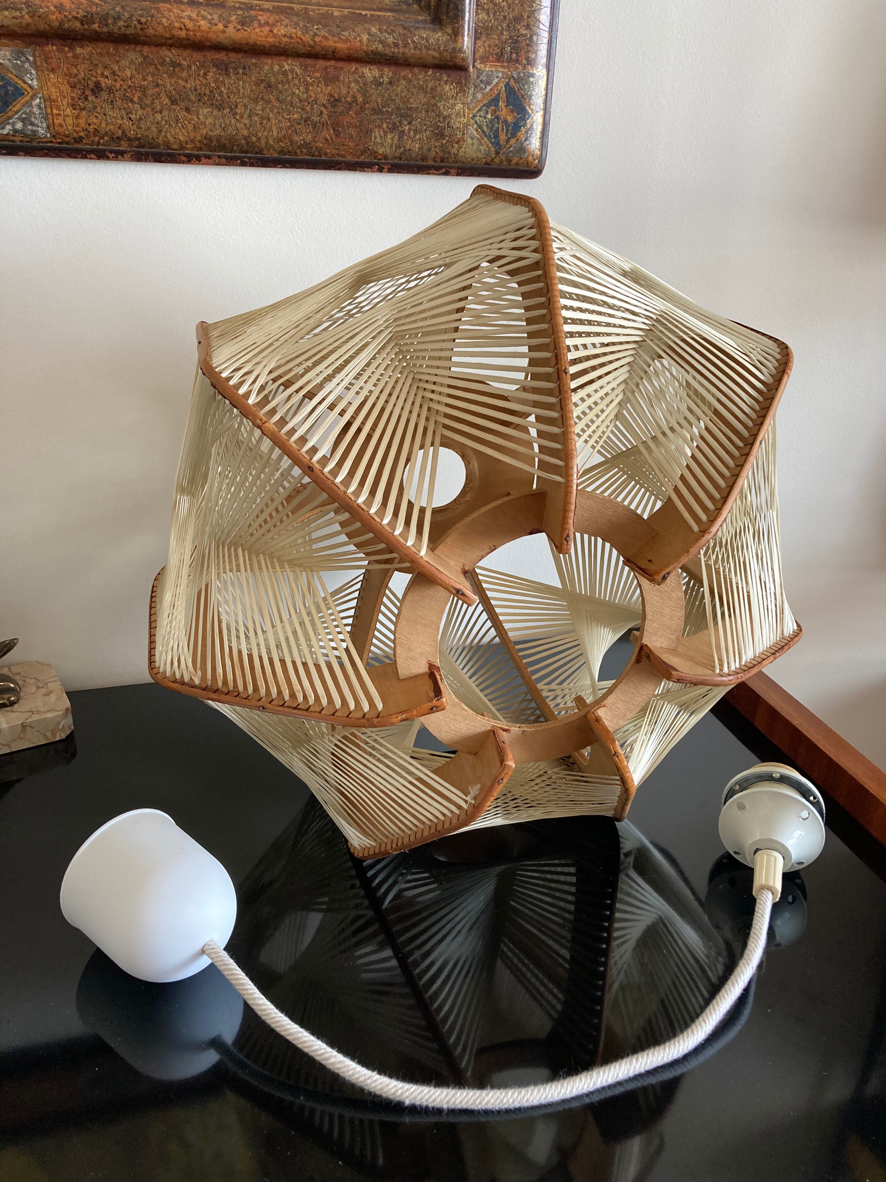 Vintage luminaire suspension