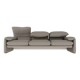 High-end gray sofa Maralunga by Vico Magistretti for Cassina