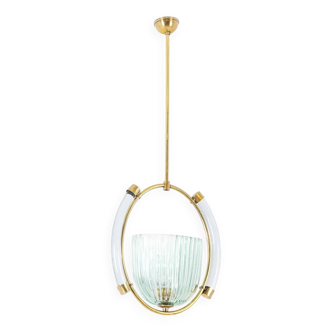 Barovier & Toso. Murano glass lantern. 1950s.