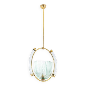 Barovier & Toso. Murano glass lantern. 1950s.