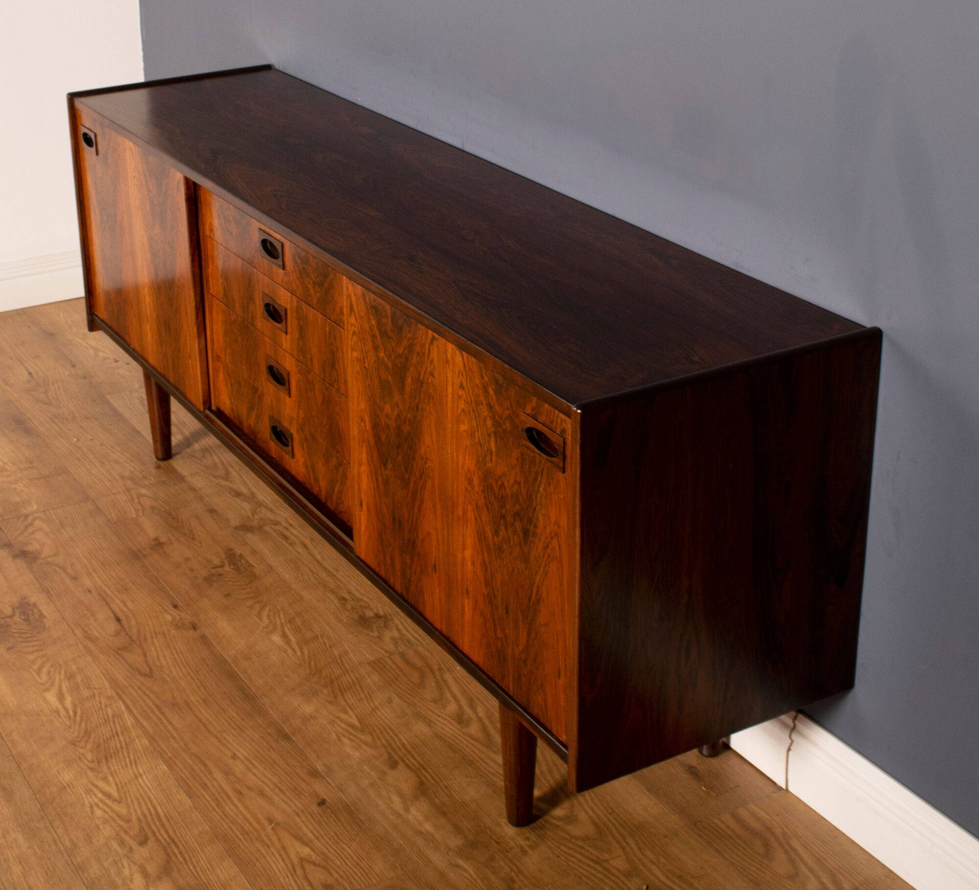 Restored Danish Rio Rosewood Mogens Kold 1960s Sideboard
