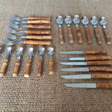 Bamboo cutlery set