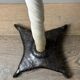narwhal tusk mounted as a lamp - Denmark (Greenland) 1940s