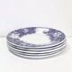 Dessert plates Sarreguemines model Jardinière 19th century