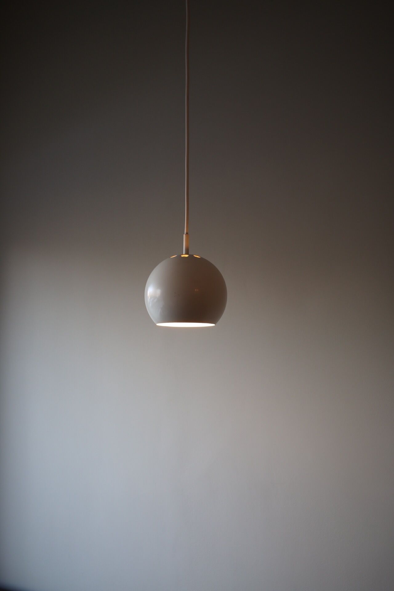 Vintage ball pendant by Benny Frandsen 1968