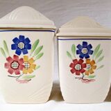 5 K & G Lunéville spice jars