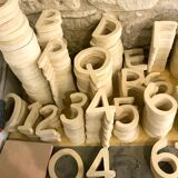 Names and numbers of stone house signs