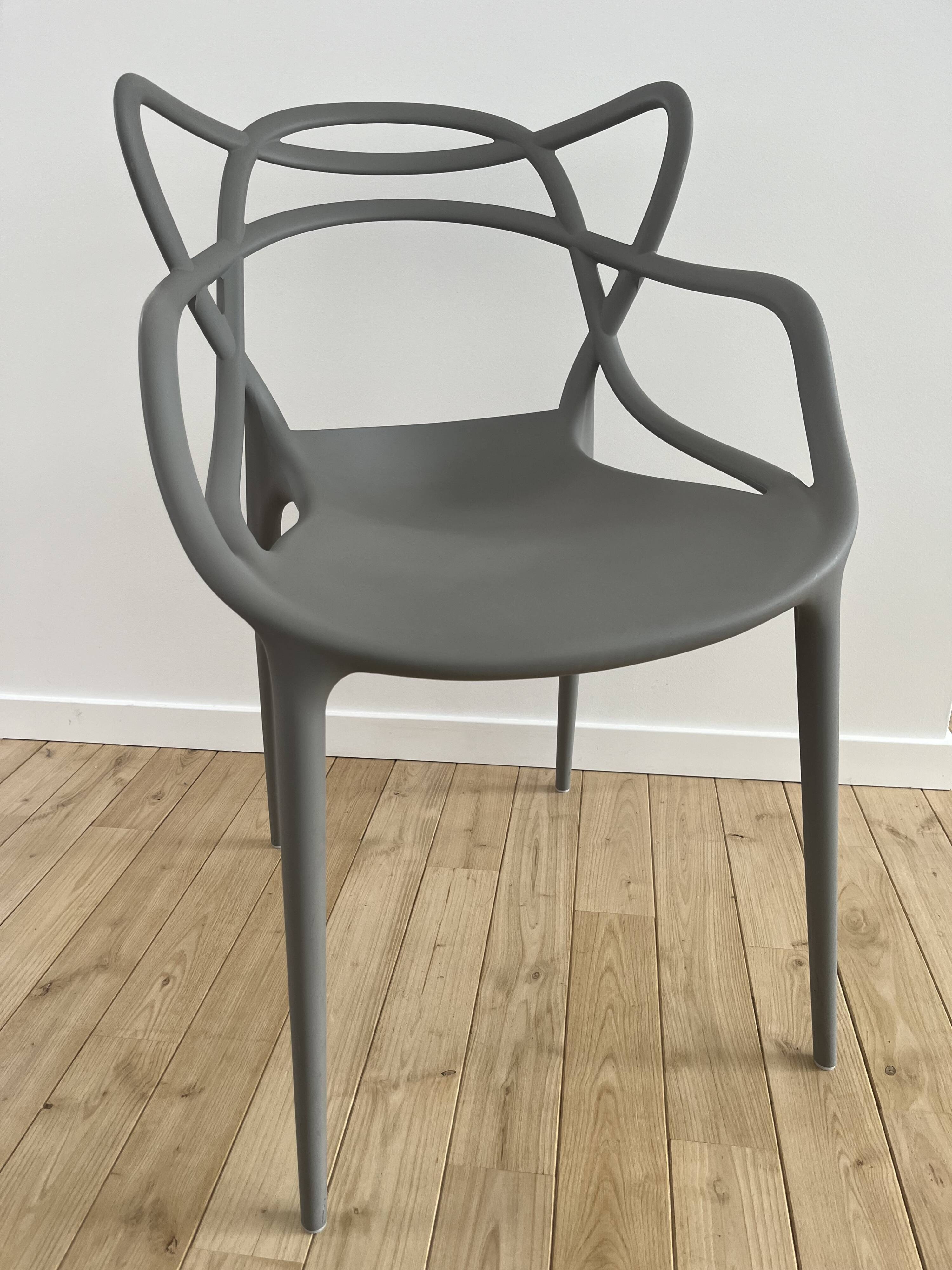 6 kartell masters chairs