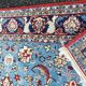 Royal blue oriental rug
