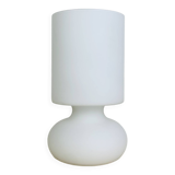 Ikea Lykta lamp, matte white glass, vintage