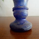 Miniature vase Scavo Seguso Vetri d'Arte iridescent glass Murano 1950