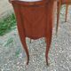 Paire de chevets anciens en marqueterie style Louis XV