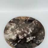 Dish in petrified wood