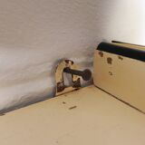 Wall cabinet with sliding glass doors, 1950s