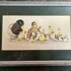 Set of 2 decorative duck wall posters ideal for children's rooms