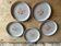 Salins stoneware dessert plates