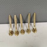 5 magnifiques patères vintage pour votre couloir, Danemark, estimées années 1980.