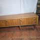 Scandinavian low sideboard from the 60s in teak