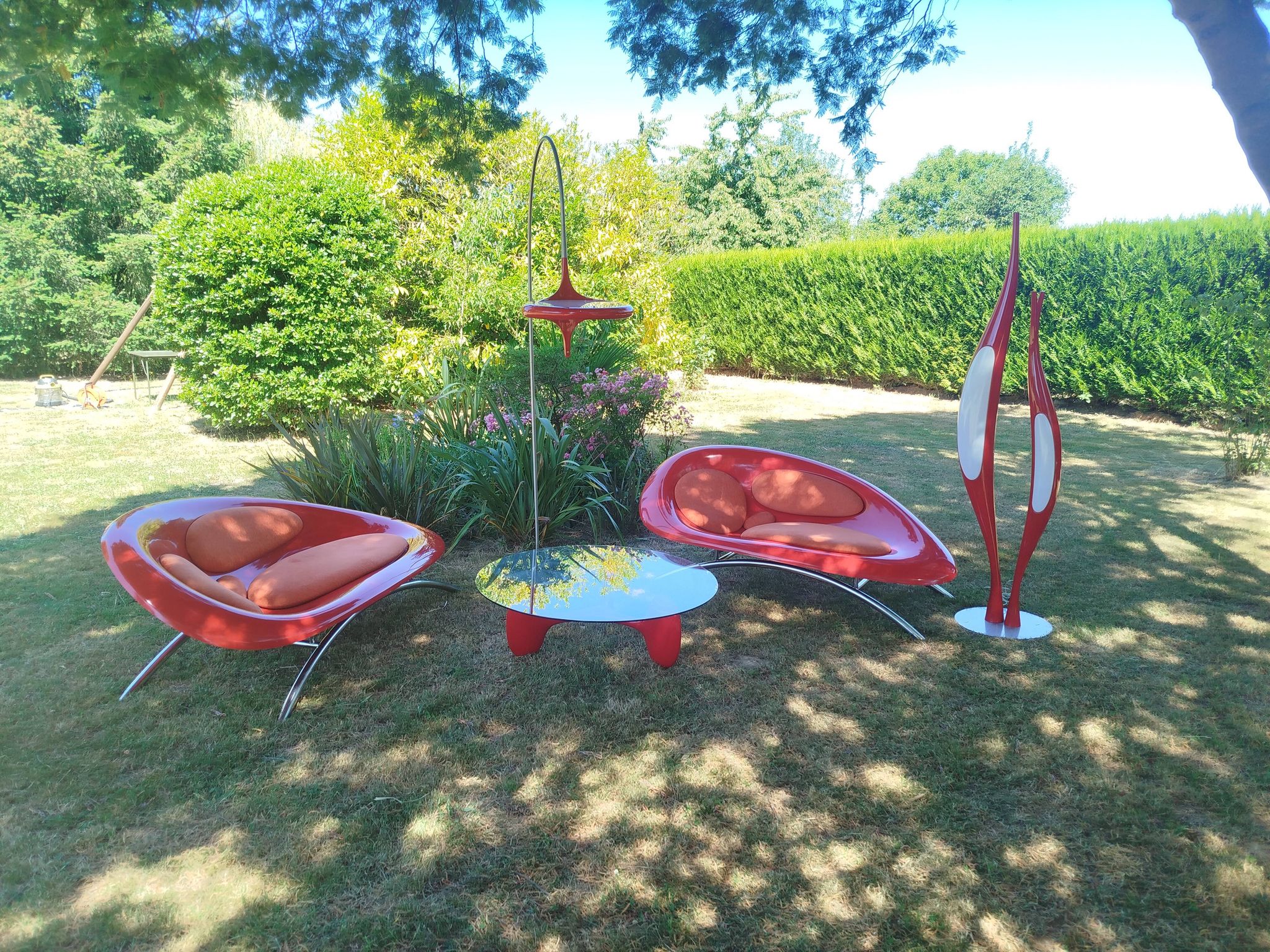 Lampadaire Design  Italien " Quaia" des années 1980