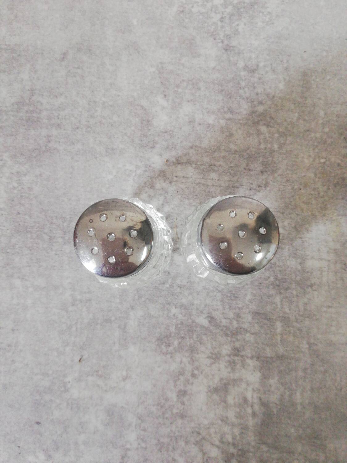 Vintage salt and pepper shakers