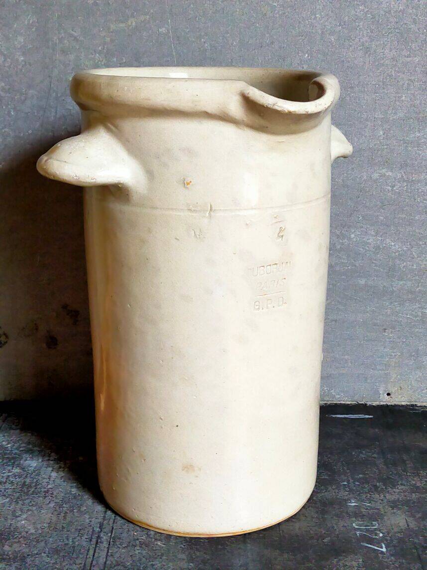 19th century stoneware vase 29 cm