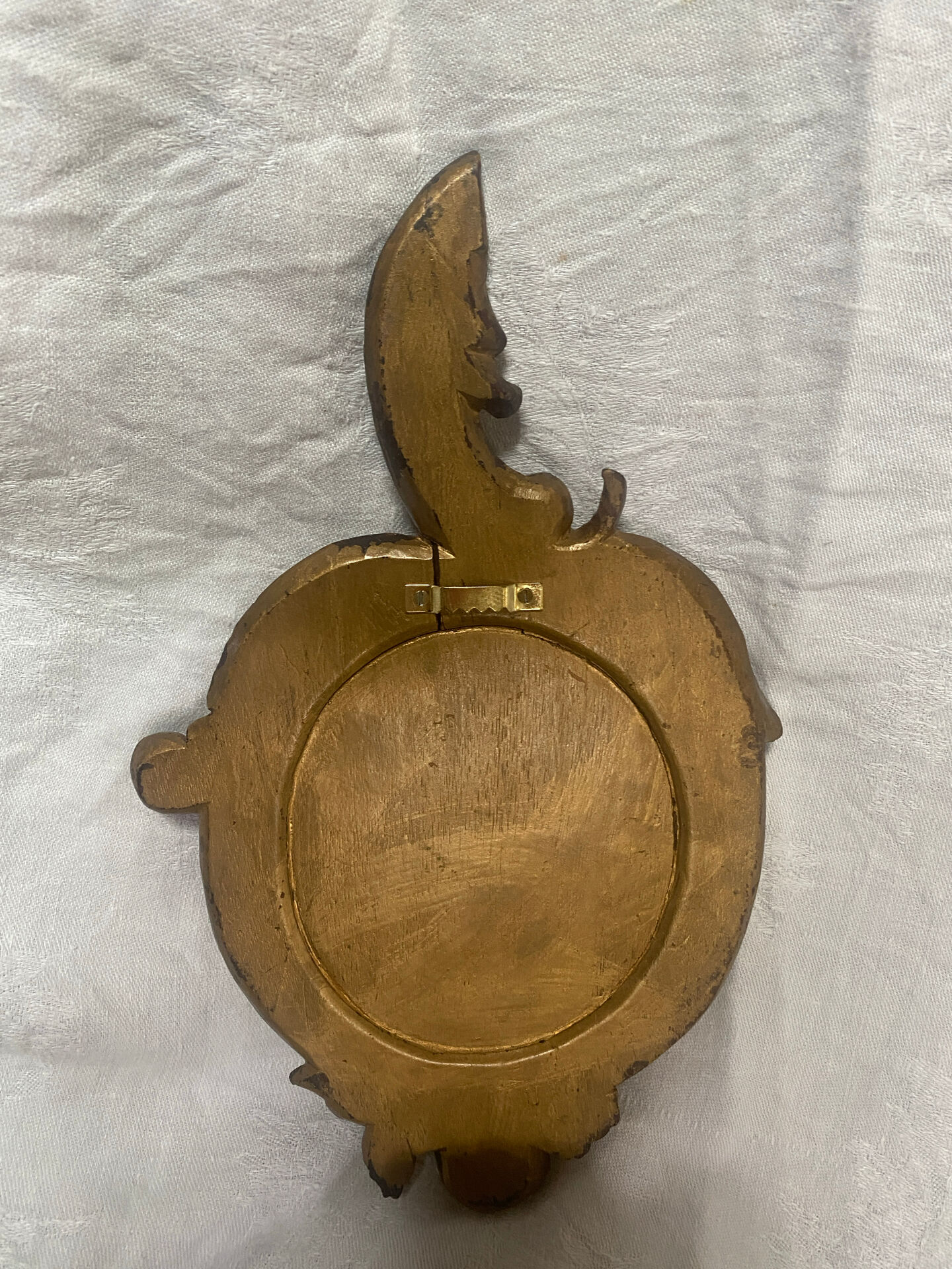 Miroir baroque en bois sculpté ancien