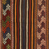 Anatolian handmade kilim rug 225 cm x 151 cm