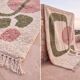 Tapis en laine pure fait main 2/3 m