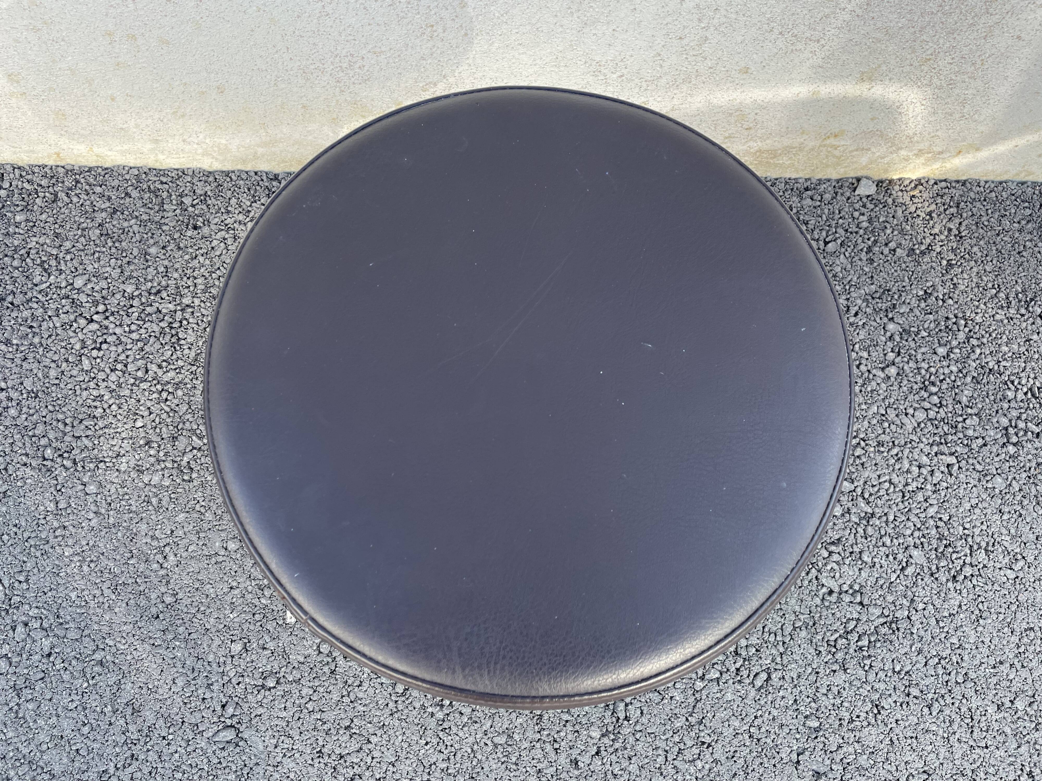 Stool ottoman foot tulip 70s