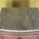 Art Deco bedside table, wooden Art Deco nightstand with marble top.