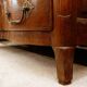 18th Century French Crossbow Front Chest of drawers in Walnutt