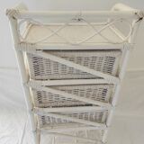 white rattan furniture