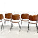 Mid century italian dining chairs 1960s
