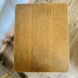 Rattan end table