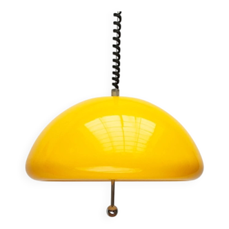 Cabras pendant lamp in Space Age style from the mid-century by Luigi Massoni for Guzzini, 1960s.