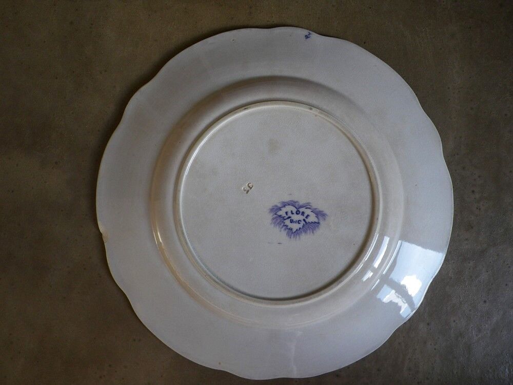 Sarreguemines earthenware dish