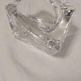 Crystal ashtray signed Daum
