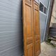 6 solid oak partition doors, 277cm in height (exceptional model)