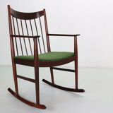 Arne Vodder Rocking Chair for Sibast, 1960s, Denmark