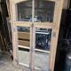Pine window mirror from the 19th century.
