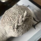 Bust in reconstituted stone