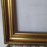 Louis XVI frame in gilded wood 18th