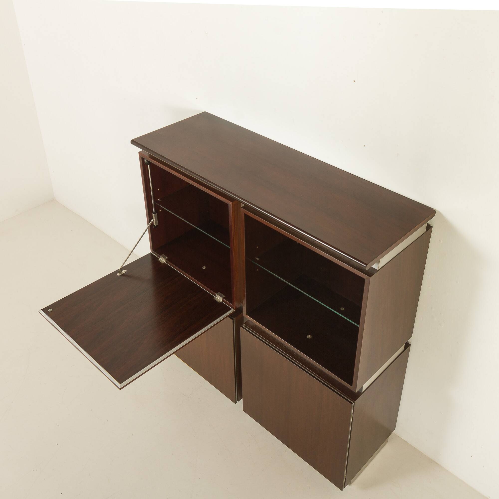 Cabinet de bar Ludovico Arcebis Parioli, Italie, années 1970