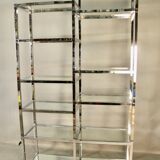 70's chrome shelf